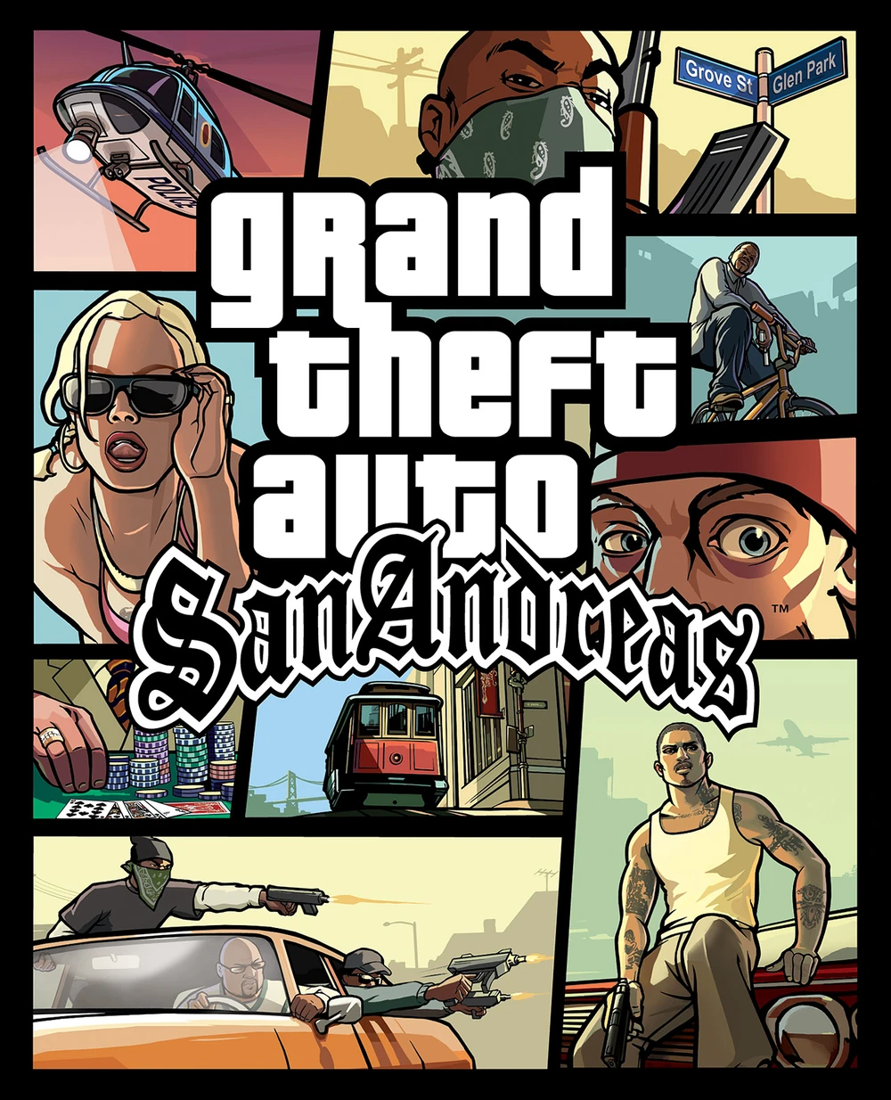 Portada de GTA San Andreas
